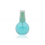 20mm Neck Size Small Plastic Spray Pump Bottle Transparent PET Ball Shape for sale