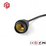 Electrical Light PVC E27 Bulb Holder Connector Male Female Lamp Holder Plug for sale