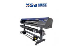 China Solvent Ink 1.8m Digital Textile Inkjet Printing Machine supplier