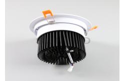 China Aluminum Lamp Recessed Cob Downlight IP44 High Brightness Flexible Adjustment supplier