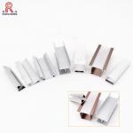 0.3mm Aluminium Extrusions For Led Lighting , T8 Recessed Aluminium Led Channel for sale