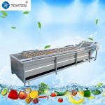 Air Bubble Food Cleaning Machine For Banana Fruit Washing 6kw 380v for sale