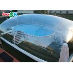 Customized Outdoor Enclosures Inflatable Swimming Pool Tent Cover Inflatable Pool Dome Covers for sale