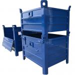 Light Duty Electroplated 2000KGS 2.0mm Steel Pallet Cages for sale