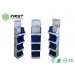 OEM ODM Cardboard Floor Displays Customized Retail Carton Paper Floor Stand for sale
