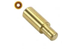 China 0.1mm Tolerance Copper Brass CNC Turning Parts OEM Machining supplier
