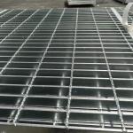 Machine Pressure Welded Industrial Steel Floor Grating With Smooth Bright Surface for sale