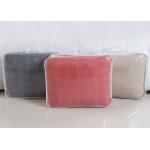 Washed Solid Geometric Bedspreads And Coverlets 3Pcs 100% Cotton For Home