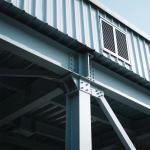 China Customizable Prefabricated Steel Warehouse with H-Section Frame factory