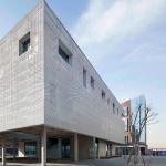 Aluminum Cladding Expanded Metal Mesh Panels 2.35mm Thick Powder Coated