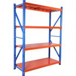 Adjustable Medium Duty Shelving Racking 2 Level -6 Level Warehouse Storage Shelving for sale