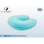 U Shaped  Travel Neck Pillow Built-in Elastic Strap Makes REACH RoHs