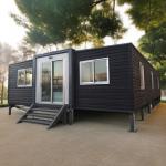Customized Modern Modular Shipping Container Homes With Bathroom And Kitchen for sale