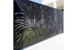 China Double Sliding Aluminium Gate Door Frame Waterproof Function supplier