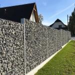 Galvanized 2mx1mx1m Stone Cage Baskets Gabion Box Gabion Hexagonal Wire Mesh for sale