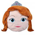 Embroidery Technics Kids Plush Backpack Soft Hand Feeling Weaving Label for sale