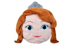 China Smooth Lines 37CM 70g Fluffy Animal Kids Plush Backpack Felt Cloth supplier