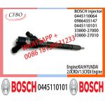 BOSCH Common Rail Injector 0445110064 0986435147 0445110101 33800-27000 33800-27010 for KIA/HYUNDAI 2.0CRDi/1.5CRDi for sale