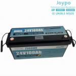 Domestic Solar Storage Lithium Battery 24V 2.5KWH 100Ah / 200Ah / 300Ah / 400Ah for sale