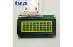 China STN Yellow Green Monochrome LCD Display Module Screen 20x4 Character LCM 16pin supplier
