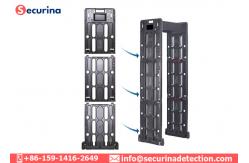 China Foldable Walk Through Security Detector IP67 Waterproof With Mobile Control APP supplier