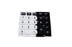 China OEM Heat Resistant Silicone Keyboard 50 Shore A For Calculate supplier