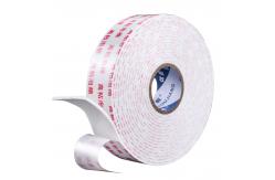 China Acrylic Adhesive Double Sided Foam Tape White Liner 2mm Custom supplier