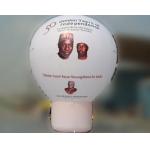 Inflatable advertising balloon / inflatable white giant ground balloon for grand opening for sale