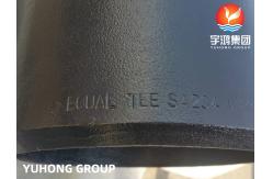 China ASTM A234 WP11 Tee Butt Welding Fitting Carbon Steel B16.9 Heat Exchangers supplier