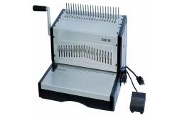 China Electric Wire Coil Comb Binding Machine For Notebook Binding supplier