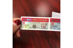 China Adhesive 10ml Vial Labels Custom Label Stickers Packaging For Injection  Vials supplier