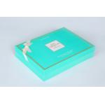 FSC Rigid Cardboard Gift Boxes Custom Printed Gold Foil for sale