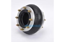 China 260130H-1 Industrial Air Spring With Flange Ring For Construction Vehicles supplier