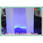 photo booth backdrop Modern Led Lighting Inflatable Photo Booth 3 X 2 X 2.3m Oxford Cloth for sale