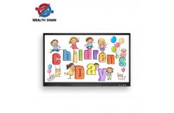 China Windows 10 Android 7.1 4K Digital Interactive Whiteboard Multi Touch supplier