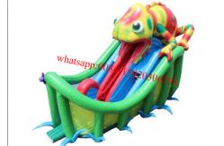 China Chameleon Giant Inflatable Slide supplier