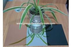 China Laminated Mirror Finish Aluminum Foil , Specular Anodized Aluminium Mirror Sheet supplier