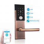 Touch Screen TTlock app Smart Keypad Door Lock for Aprtment Home Office for sale