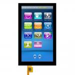 5 Inch TFT Display Manufacturer , Portrait Type 5 Inch PCAP TFT Display for sale
