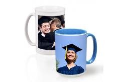 China A Grade White 11oz Custom Ceramic Coffee Mugs supplier