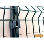 Dovetail Post Pregalvanized Wire V Mesh Security Fencing for sale