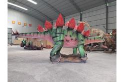China Jurassic Alive Museum Lifesize Dinosaurio Animatronic Stegosaurus supplier