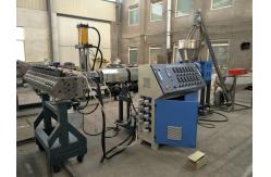 China PVC WPC Plastic Board Machine With Double Screw Impact Resistance supplier