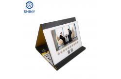 China Desk Calendar Advertising Display 7 Inch Video Brochure Book LCD Brochure supplier