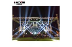 China Customized Aluminum Square Exihibition Lighting Truss Frame Structure For Event supplier