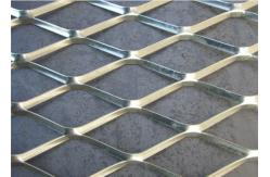 China 150mm width Fine Building Decorative Galvanized expanded Sheet supplier