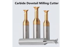 China Solid Carbide End Mill Customized Dovetail Special Metal Cutting Tools supplier