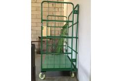 China Stackable Roll Cage Trolley Anti  Static Powder Coated Nestable Roll Cages supplier