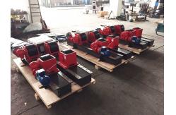 China Bolt Adjustment Heavy Duty Roller Stand , Hand Control Box Conventional Welding Rotator supplier