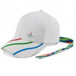 ACE 6 Panel Low Profile Printed Baseball Caps Custom Made Headwear 58cm Size for sale
